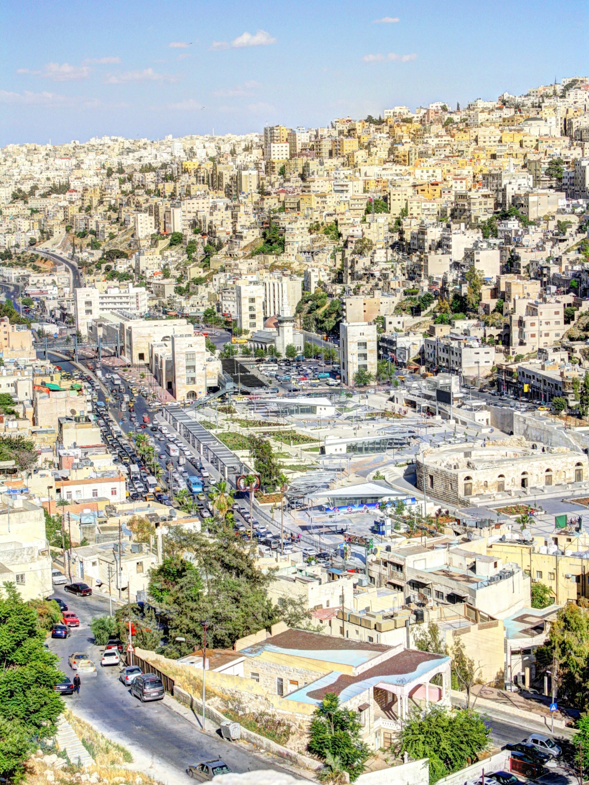 Downtown Amman from the Citadel
