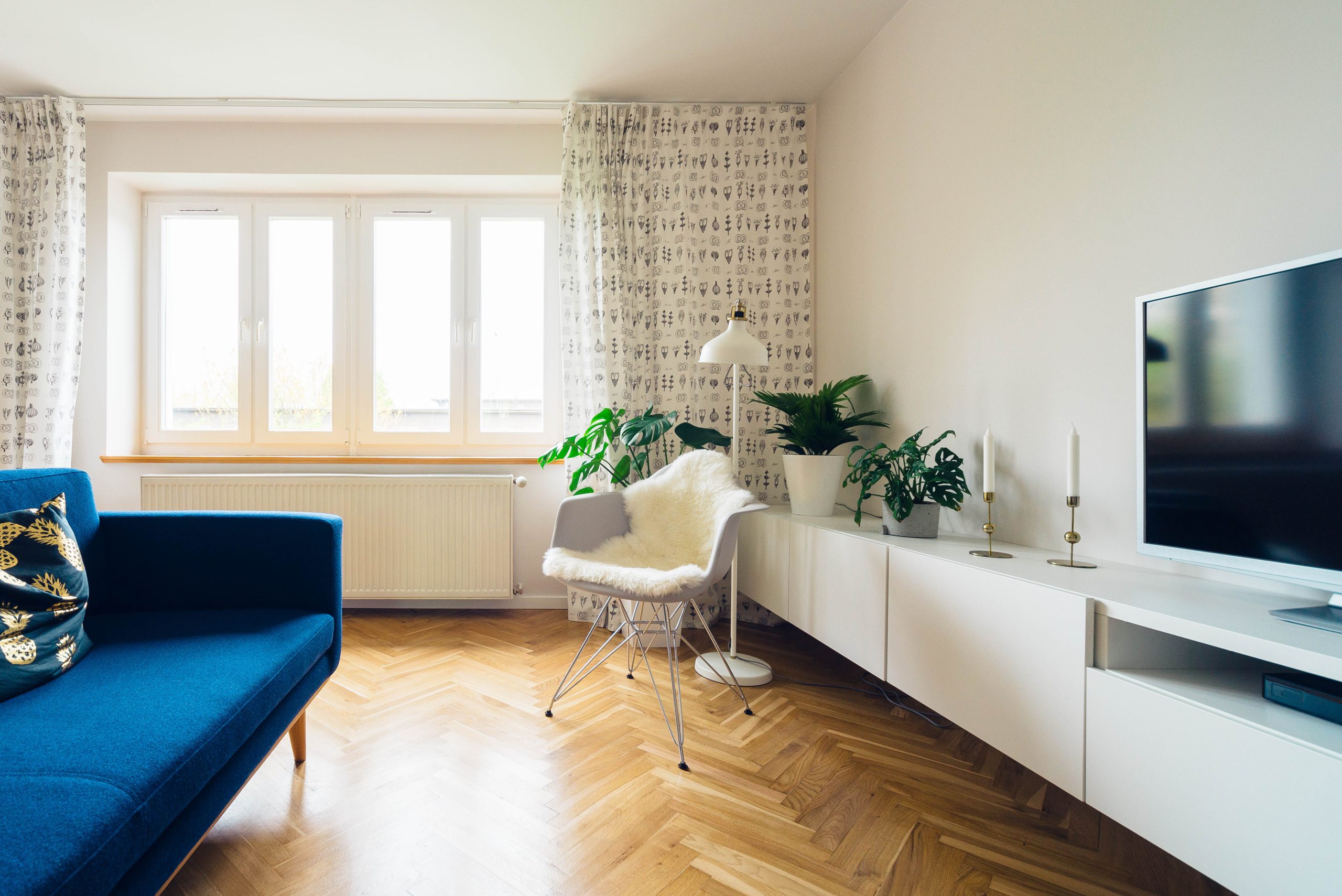 Modern apartment living room