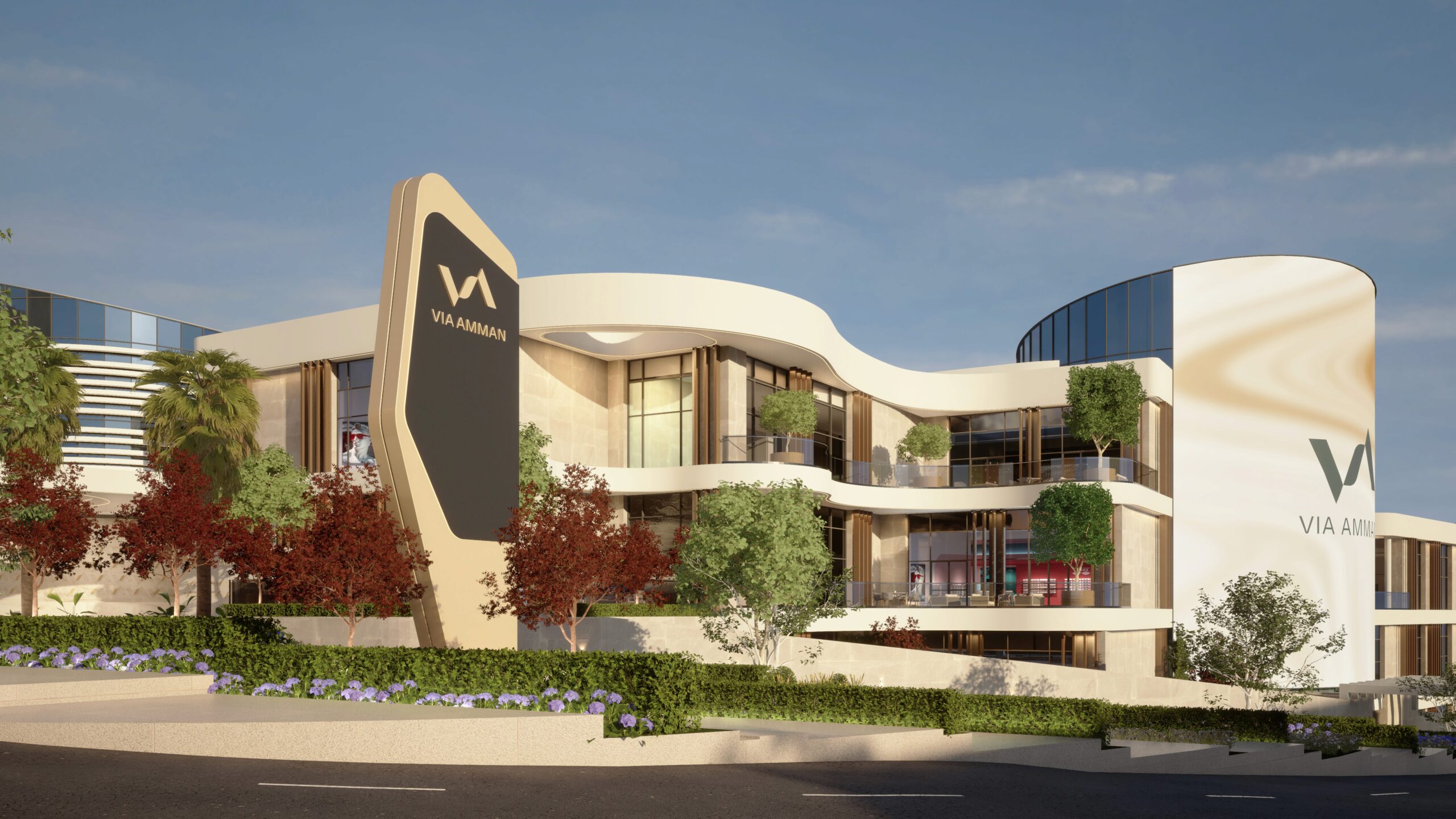 VIA Amman contemporary architecture in Abdoun